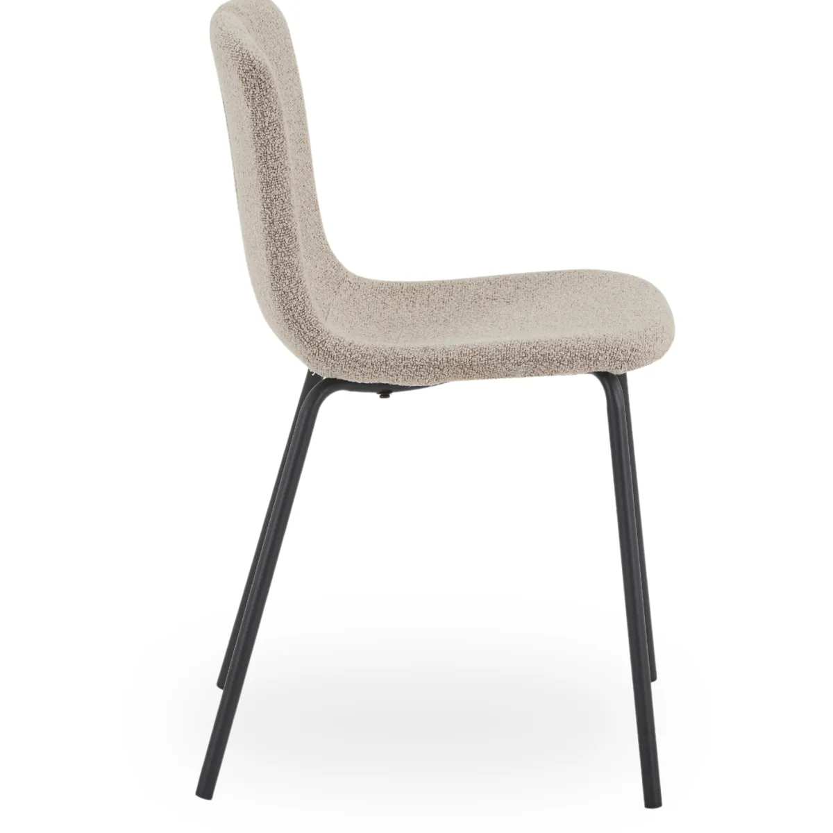 Nimara Miley spisebordsstol i beige boucle* Spisebordsstole