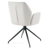 Nimara Minna Spisebordsstol - beige tekstil med drejefunktion 360 grader* Spisebordsstole