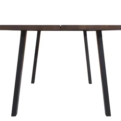 Nimara Molly plankebord - 240x95 cm - i smoked eg med A-ben - (Forberedt til tillægsplader)* Spiseborde