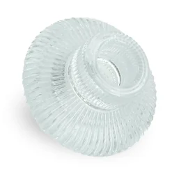 Nimara Nala glas lysestage klar 6 cm* Lysestager