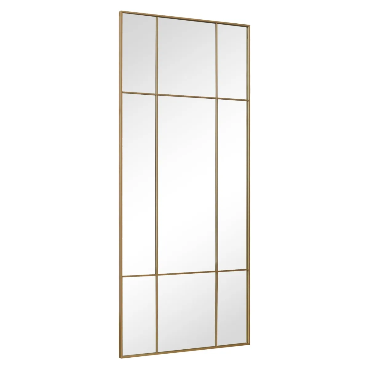 Nimara New Yorker spejl med guld/messing farvet ramme 180 x 80 cm* Spejle