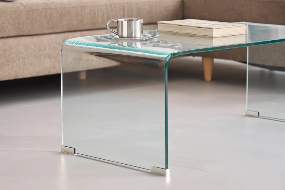 Nimara Nicole glas sofabord 95x45x35 cm* Sofaborde