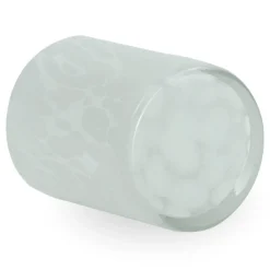 Nimara Nina glas fyrfadsstage hvid 10 cm* Lysestager