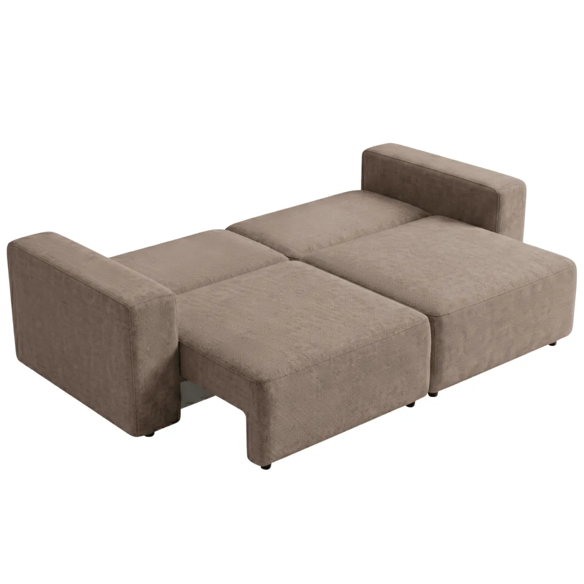 Nimara Noelle sovesofa i sand tekstil* Sofaer|Alle Senge