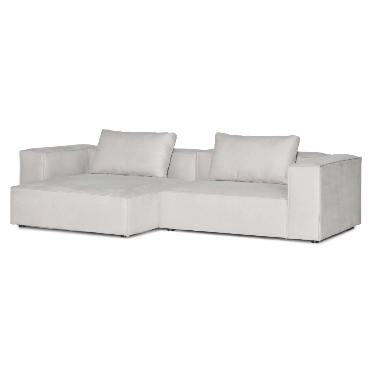 Nimara Ollie rygpude beige L: 80 x B: 45 x D: 20 cm* Puder|Puder