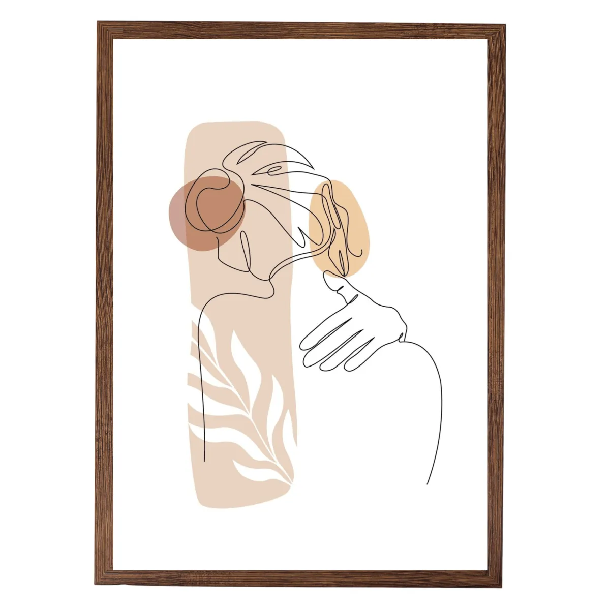 Nimara Paloma billedramme 50x70 cm røget træ* Billedrammer