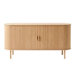Nimara Penelope skab med jalousilåger i eg - 160x40x78 cm* Kommoder & Skænke|Tv Borde