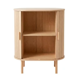 Nimara Penelope skab med jalousilåger i eg - 70x40x85 cm* Kommoder & Skænke|Tv Borde