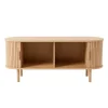 Nimara Penelope TV-bord med jalousilåger i eg - 120x40x48 cm* Kommoder & Skænke|Tv Borde