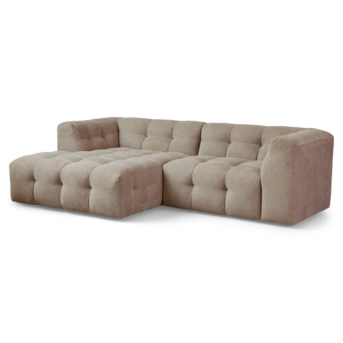 Nimara Poppy chaiselong bubble sofa sand - venstrevendt* Sofaer