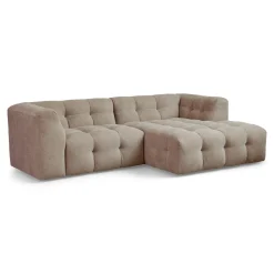 Nimara Poppy chaiselong bubble sofa sand - højrevendt* Sofaer