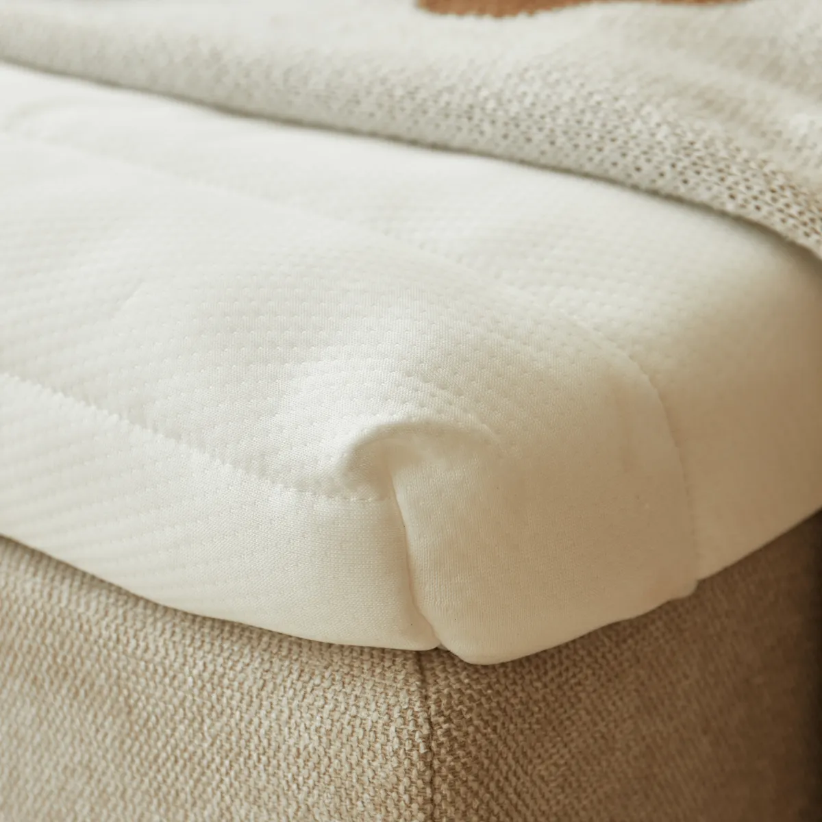 Nimara Premium Aksel hvid topmadras i memoryskum 90x200x7 cm* Alle Madrasser|Topmadrasser