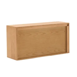 Nimara Rumi Vægreol med tre rum 33x20x66 cm eg inkl. vægophæng* Reoler|Opbevaring Til Spisestuen