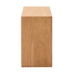 Nimara Rumi Vægreol med tre rum 33x20x66 cm eg inkl. vægophæng* Reoler|Opbevaring Til Spisestuen