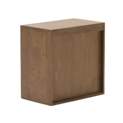 Nimara Rumi vægreol 33x20x33 cm røget eg inkl. vægophæng* Reoler|Opbevaring Til Spisestuen