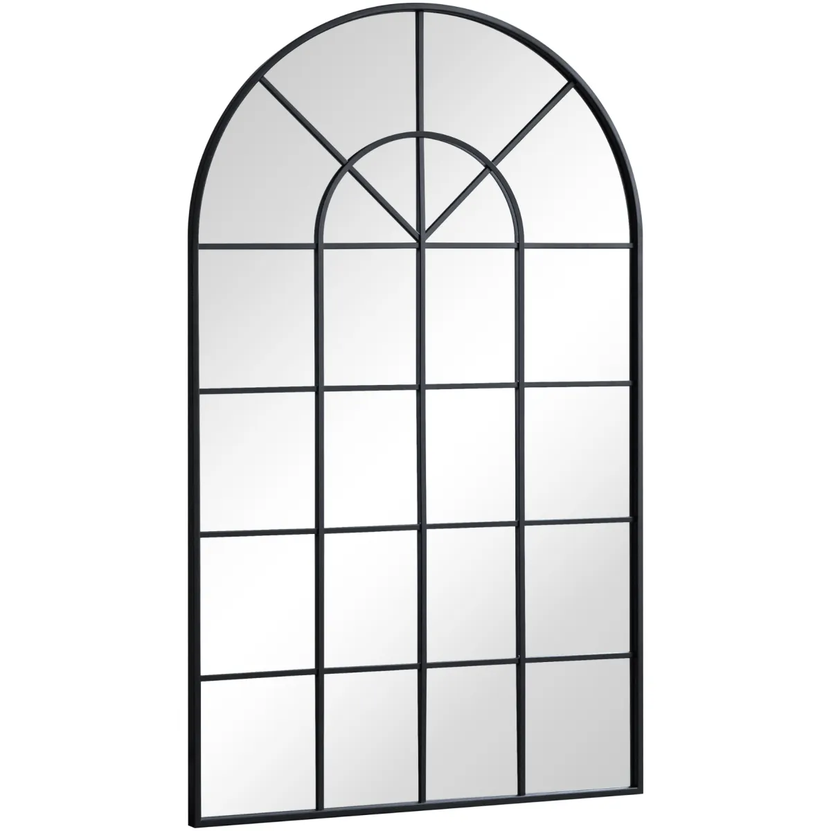 Nimara Sandra - New yorker spejl med buning sort 110x65 cm* Spejle