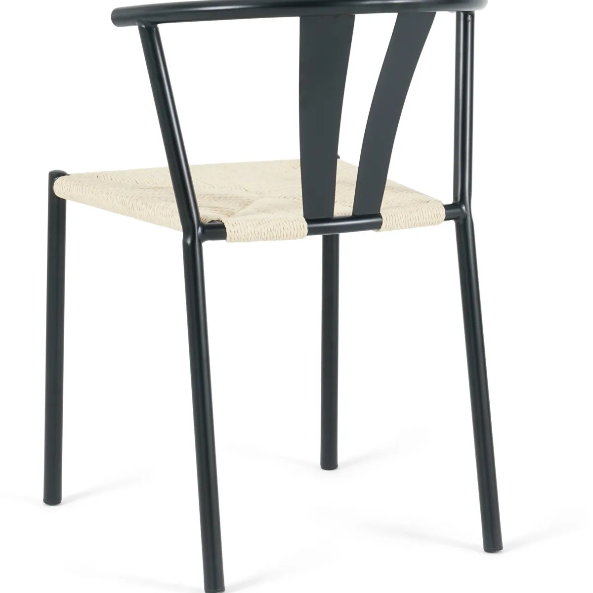 Nimara Shila spisebordsstol sort med flet* Spisebordsstole
