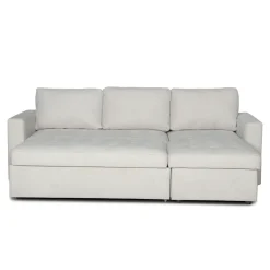 Nimara Sinus beige sovesofa med vendbar chaiselong og opbevaring* Sofaer|Sovesofaer