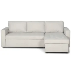 Nimara Sinus beige sovesofa med vendbar chaiselong og opbevaring* Sofaer|Sovesofaer