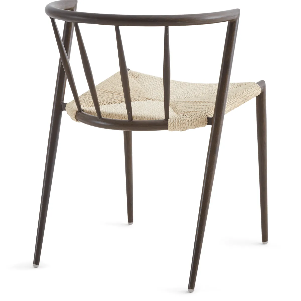 Nimara Spisebordssæt - Susan plankebord i røget eg 200 cm + 6 x Bella spisebordsstol i røget egelook med fletsæde* Spisebordssæt