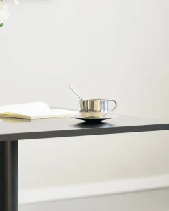 Nimara Stacey cafebord - 70 x 70 cm - Sort/Sort* Spiseborde