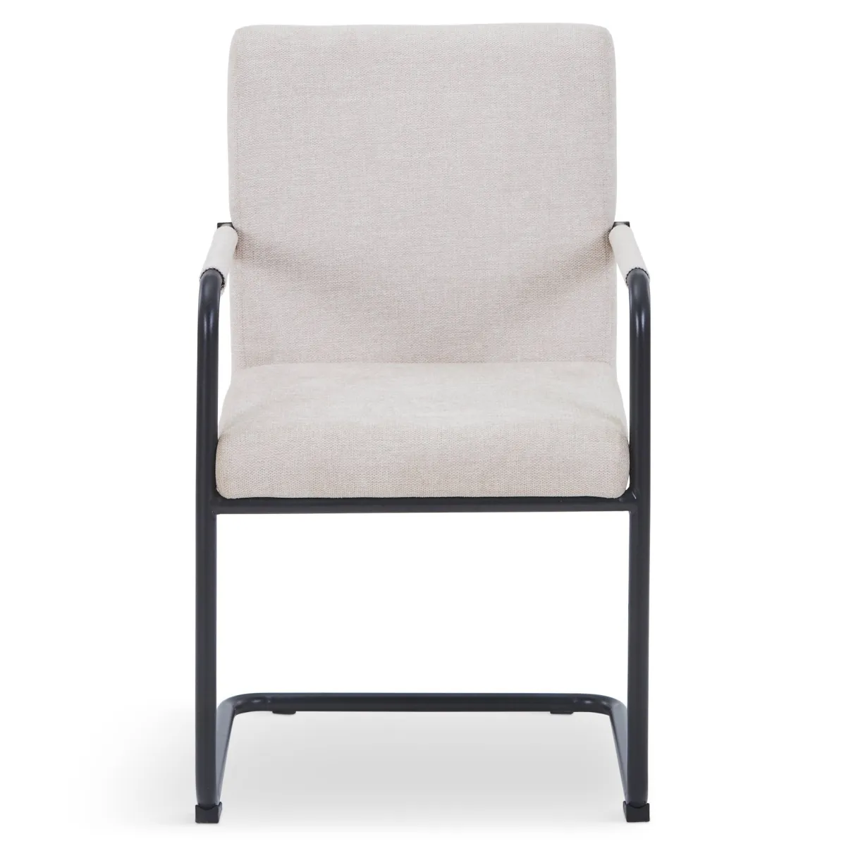 Nimara Tessa spisebordsstol i beige tekstil* Spisebordsstole